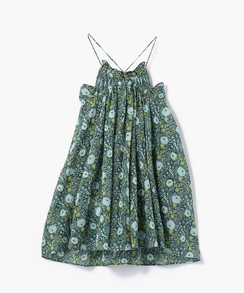 Souleiado Ramoneur B コットンシフォンプリント キャミソールワンピース ミニ丈 ひざ丈ワンピース Tomorrowland トゥモローランド ファッション通販 タカシマヤファッションスクエア