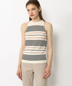 TOMORROWLAND / トゥモローランド ニット・セーター | レーヨンポリエステル アメリカンスリーブプルオーバー