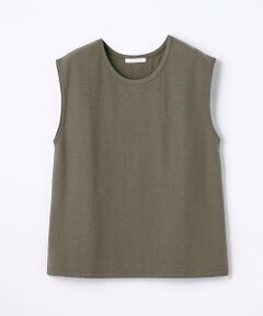 TOMORROWLAND / トゥモローランド カットソー | スーピマコットンジャージー ノースリーブプルオーバー