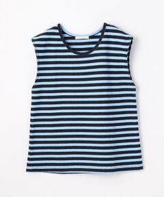 TOMORROWLAND / トゥモローランド カットソー | スーピマコットンジャージー ノースリーブプルオーバー