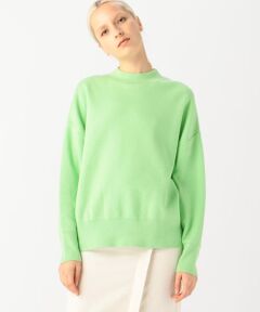 TOMORROWLAND / トゥモローランド ニット・セーター | コットンスムース ビルドネックプルオーバー