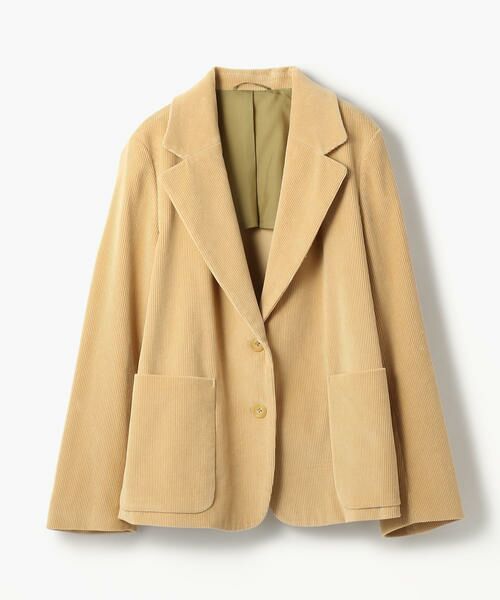 セール コットンコーデュロイ テーラードジャケット テーラードジャケット Tomorrowland トゥモローランド ファッション通販 タカシマヤファッションスクエア