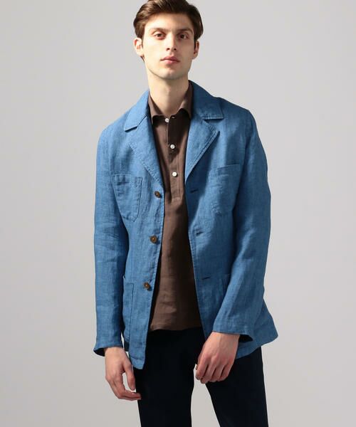 セール リネン ベルテッドサファリジャケット ミリタリージャケット コート Tomorrowland トゥモローランド ファッション通販 タカシマヤファッションスクエア