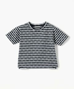 SOULEIADO コットンボーダーTシャツ