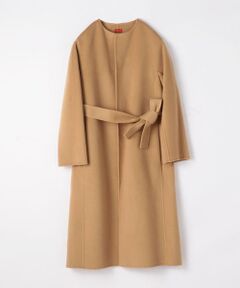 TOMORROWLAND / トゥモローランド その他アウター | ウールメルトン クルーネックコート