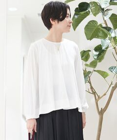 TOMORROWLAND / トゥモローランド カットソー | レーヨンポリエステルジャージー フレアプルオーバー