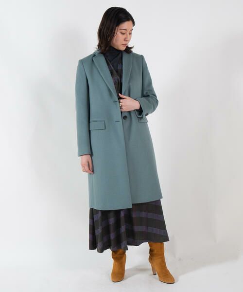 セール】 ウールカシミヤ チェスターコート (その他アウター