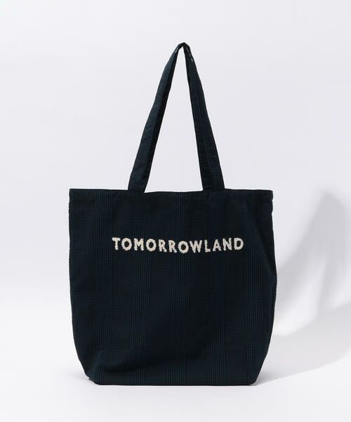 Tomorrowland シルクシアサッカー トートバッグ トートバッグ Tomorrowland トゥモローランド ファッション通販 タカシマヤファッションスクエア