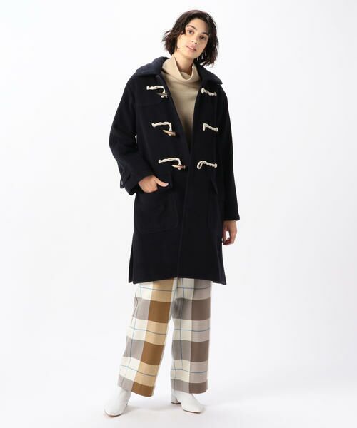 定価¥101,200GALERIEVIEカシミヤウールヘリンボーンダッフルコート