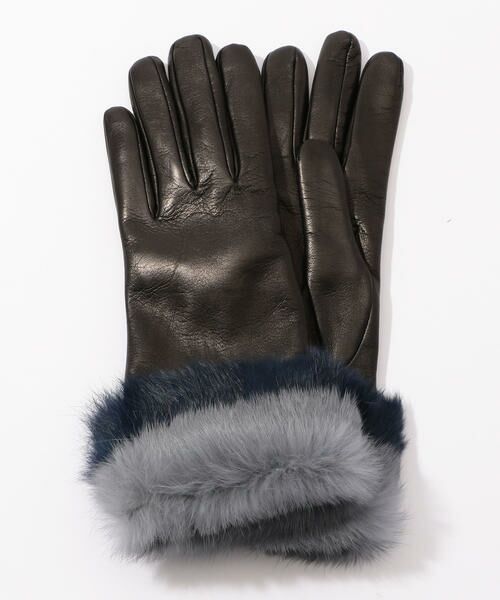 TOMORROWLAND / トゥモローランド 手袋 | Gloves ラビットファー グローブ（19 ブラック）