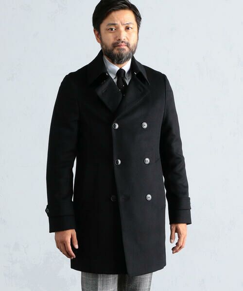 セール ウールカシミヤショートビーバー Pコート ピーコート Tomorrowland トゥモローランド ファッション通販 タカシマヤファッションスクエア