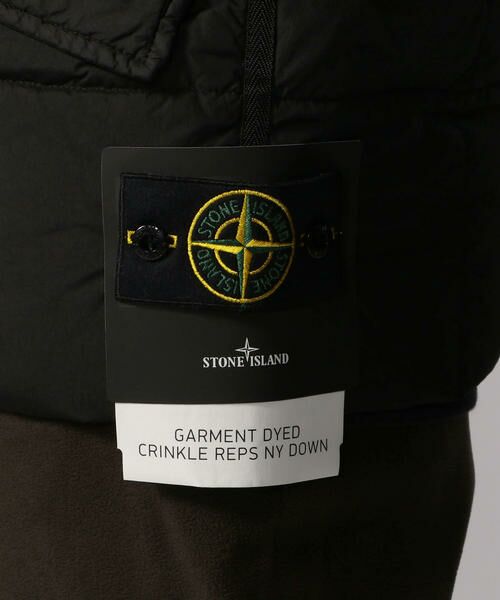 セール Stone Island ポリエステル ダウンベスト Garment Dyed Crinkle Reps Ny Down ブルゾン Tomorrowland トゥモローランド ファッション通販 タカシマヤファッションスクエア