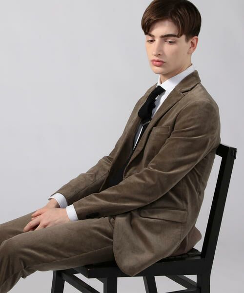 セール ストレッチコーデュロイ 2bテーラードジャケット Duca Visconti テーラードジャケット Tomorrowland トゥモローランド ファッション通販 タカシマヤファッションスクエア