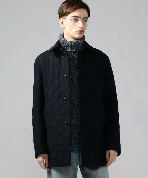 セール ラグジュアリーツイード キルティングコート ステンカラーコート Tomorrowland トゥモローランド ファッション通販 タカシマヤファッションスクエア