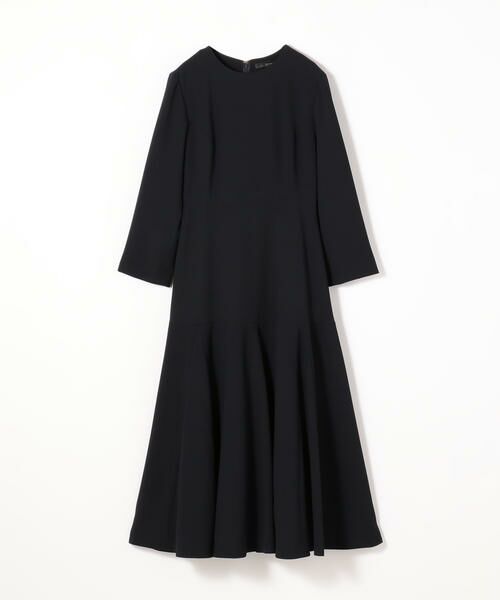 BAUME The Black Contempoprary ティアードフレアワンピース