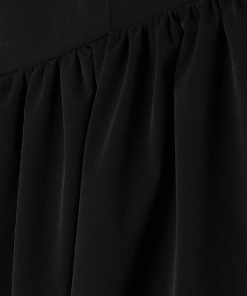 TOMORROWLAND / トゥモローランド ミニ丈・ひざ丈ワンピース | BAUME The Black Contemporary ギャザードドレス | 詳細3