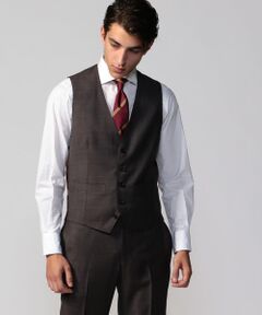 TOMORROWLAND / トゥモローランド ベスト | Super150'sウールツイル 5Bベスト TROFEO ERMENEGILDO ZEGNA