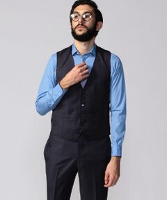 TOMORROWLAND / トゥモローランド ベスト | Super150'sウールツイル 5Bベスト TROFEO ERMENEGILDO ZEGNA