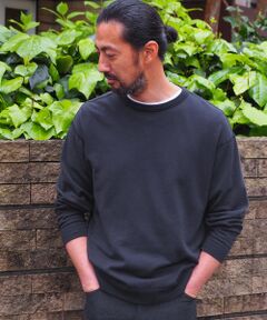 TOMORROWLAND / トゥモローランド カットソー | コットンカシミヤミニ裏毛 クルーネックプルオーバー