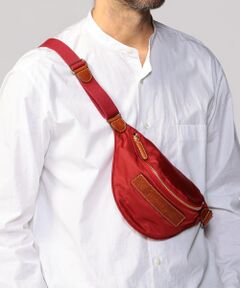 TOMORROWLAND / トゥモローランド メッセンジャーバッグ・ウエストポーチ | Felisi ナイロン×レザー ウエストバッグ