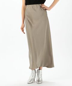 TOMORROWLAND / トゥモローランド ロング・マキシ丈スカート | スエードサテン マーメイドスカート