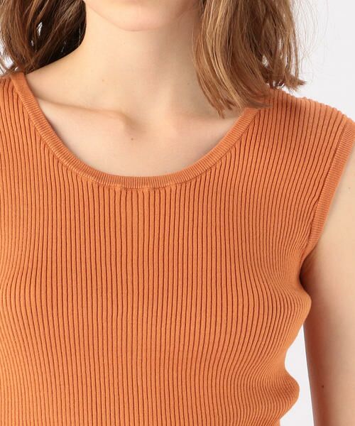 セール コットンリブ バックレースアップタンクトップ タンクトップ Tomorrowland トゥモローランド ファッション通販 タカシマヤファッションスクエア