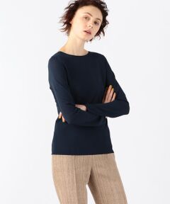 TOMORROWLAND / トゥモローランド ニット・セーター | ドライストレッチ ボートネックプルオーバー