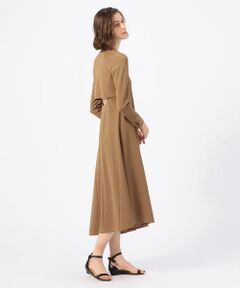 TOMORROWLAND / トゥモローランド ロング・マキシ丈ワンピース | クレープジョーゼット フレアワンピース