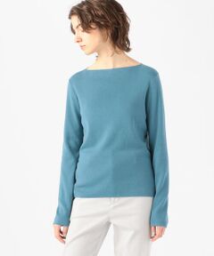 TOMORROWLAND / トゥモローランド ニット・セーター | シーアイランドコットン ボートネックプルオーバー