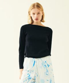 TOMORROWLAND / トゥモローランド ニット・セーター | シーアイランドコットン ボートネックプルオーバー