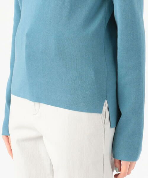 TOMORROWLAND / トゥモローランド ニット・セーター | シーアイランドコットン ボートネックプルオーバー | 詳細10