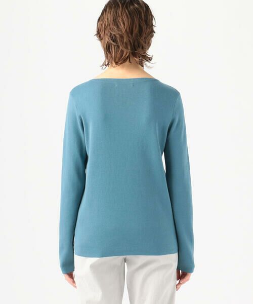 TOMORROWLAND / トゥモローランド ニット・セーター | シーアイランドコットン ボートネックプルオーバー | 詳細6