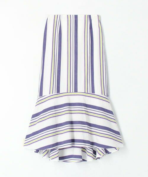 TOMORROWLAND / トゥモローランド ミニ・ひざ丈スカート | FIL コットンポプリン ストライプスカート | 詳細8