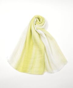 TOMORROWLAND / トゥモローランド マフラー・ショール・スヌード・ストール | TRAITS コットンシルク グラデーションストール