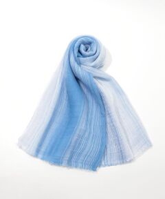 TOMORROWLAND / トゥモローランド マフラー・ショール・スヌード・ストール | TRAITS コットンシルク グラデーションストール