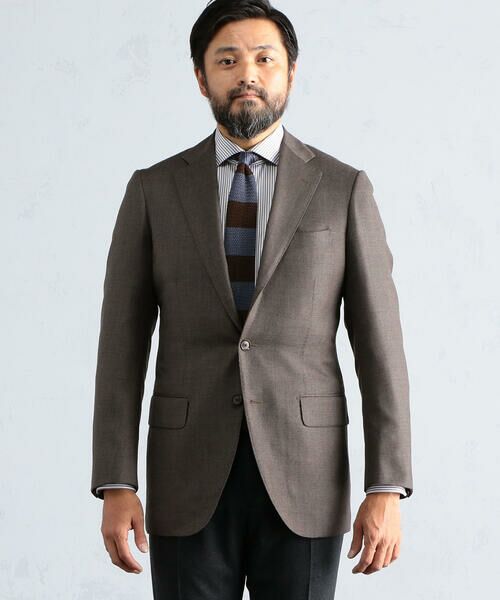 HORIZON TWILL 2Bテーラードジャケット Ermenegildo Zegna