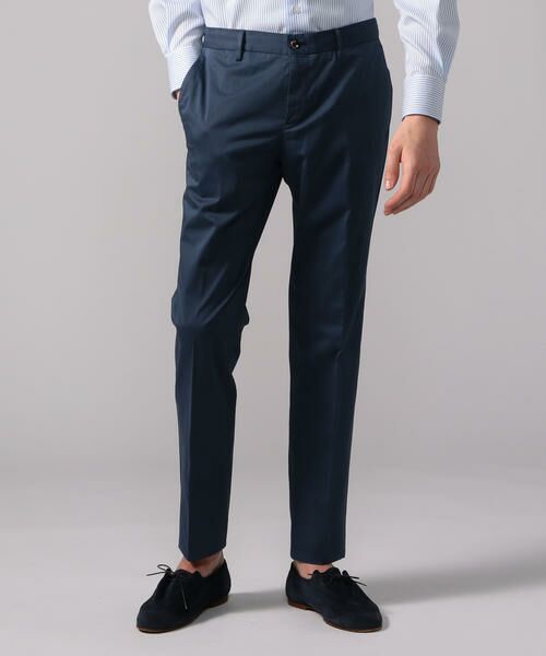 PT01 ストレッチコットン スリムイージースラックス SLIM FIT