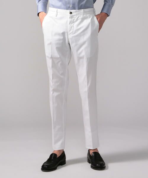 PT01 ストレッチコットン スリムイージースラックス SLIM FIT