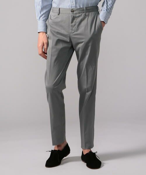 PT01 ストレッチコットン スリムイージースラックス SLIM FIT