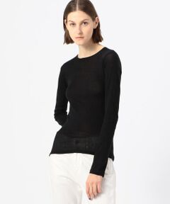 TOMORROWLAND / トゥモローランド カットソー | BASE RANGE PUIG コットンガーゼ クルーネックプルオーバー