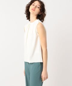 TOMORROWLAND / トゥモローランド シャツ・ブラウス | シックアムンゼン フロントタックフレンチスリーブブラウス