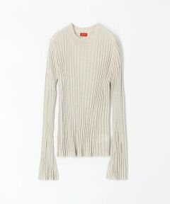 TOMORROWLAND / トゥモローランド ニット・セーター | ハイツイストワイドリブ ベルスリーブプルオーバー