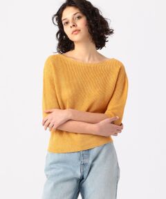 TOMORROWLAND / トゥモローランド ニット・セーター | リネンベーシック ボートネックプルオーバー