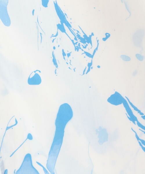 TOMORROWLAND / トゥモローランド その他パンツ | ウォッシャブルレーヨンマーブルプリント オーバーラップパンツ | 詳細7