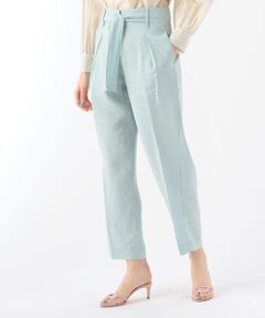 TOMORROWLAND / トゥモローランド その他パンツ | forte_forte ウエストリボンセミワイドパンツ