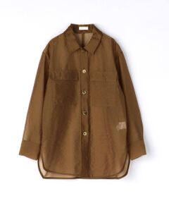 TOMORROWLAND / トゥモローランド シャツ・ブラウス | シャンブレーオーガンジー CPOシャツ