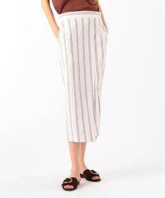 TOMORROWLAND / トゥモローランド ロング・マキシ丈スカート | ハイブリッドストレッチ Iラインミディスカート