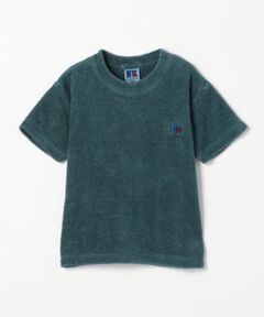 【別注】RUSSELL ATHLETIC×TOMORROWLAND BOYS&GIRLS コットンパイル ハーフスリーブプルオーバー