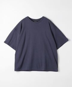 吊り天竺 クルーネックTシャツ