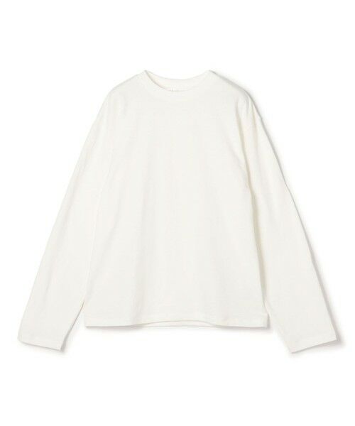 TOMORROWLAND / トゥモローランド カットソー | コットン クルーネックプルオーバー（11 ホワイト）